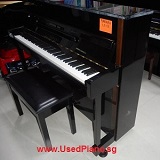 YAMAHA LX113 二手钢琴，黑色，10年