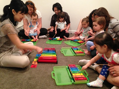 Little Kids Music Group Lesson