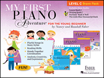 My First Piano Adventure Level C Bravo Pack 4-Book Pack