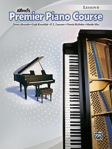 Alfred's Premier Piano Course: Lesson Book 6