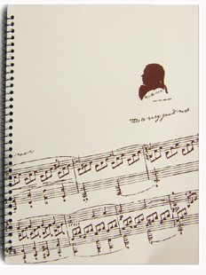 Music Manuscript Book Professional