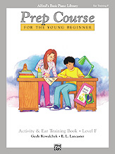 Alfred's Basic Piano Prep Course: Activity & Ear Training Book F