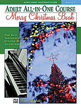 Alfred's Basic Adult All-in-One Course: Merry Christmas Book, Level 1 