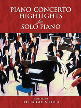 Piano Concerto Highlights for Solo Piano