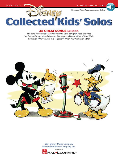 Disney Collected Kids' Solos With companion recorded accompaniments online