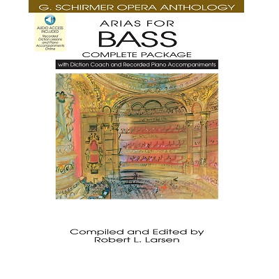 Arias for Bass – Complete Package with Diction Coach and Accompaniment Audio Online