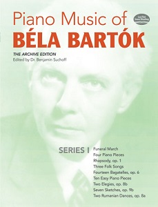 Bela Bartok Piano Music of Béla Bartók, Series 1
