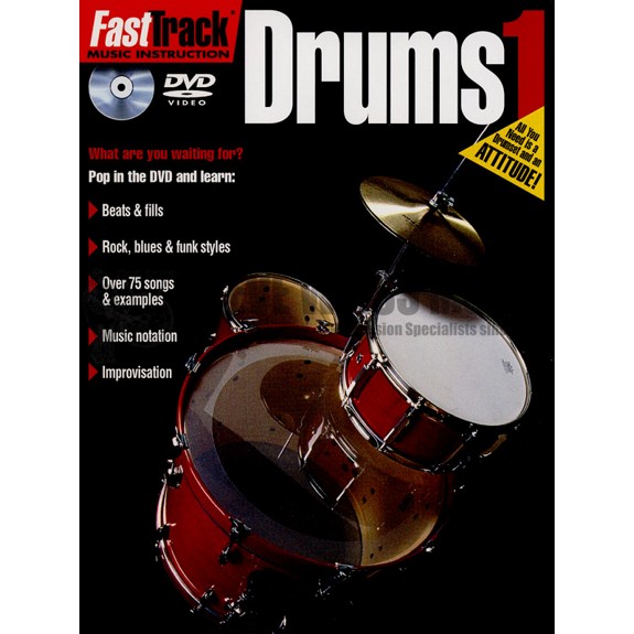 Fast Track Drums Method – Book 1