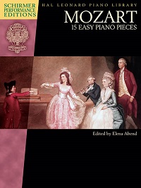 Mozart – 15 Easy Piano Pieces Schirmer Performance Editions Book Only