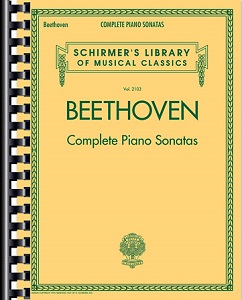 Beethoven – Complete Piano Sonatas Schirmer's Library of Musical Classics Vol. 2103