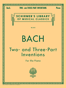 Bach - 15 Two- and Three-Part Inventions Schirmer's Library of Musical Classics