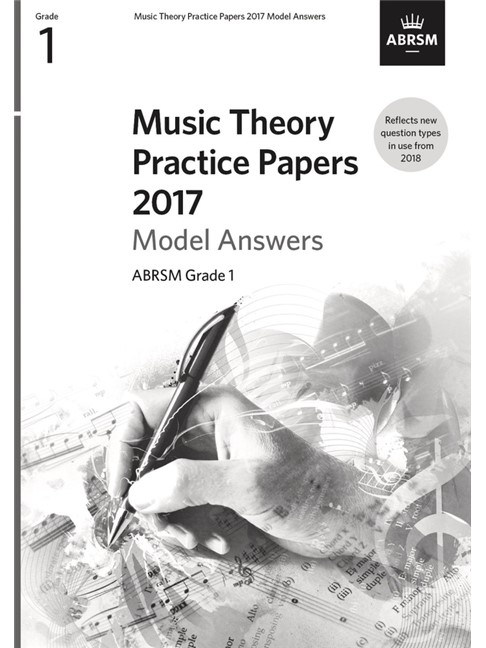 ABRSM Music Theory Practice Papers Model Answer 2017 Grade 1