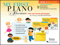 My First Piano Adventure Level A Bravo Pack 3-Book Pack