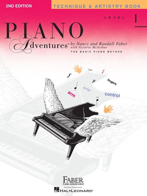 Piano Adventures Level 1 Technique & Artistry  Book – 2nd Edition