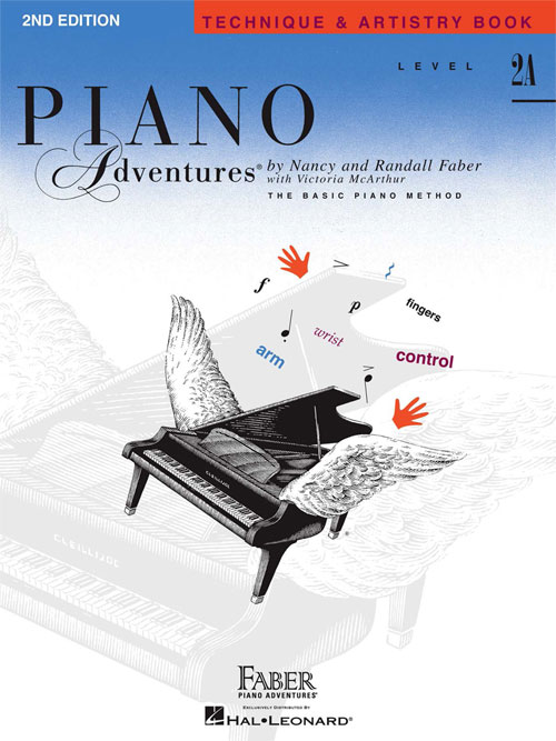 Piano Adventures Level 2A Technique & Artistry Book – 2nd Edition