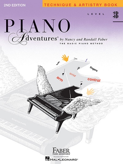 Piano Adventures Level 3B Technique & Artistry Book – 2nd Edition