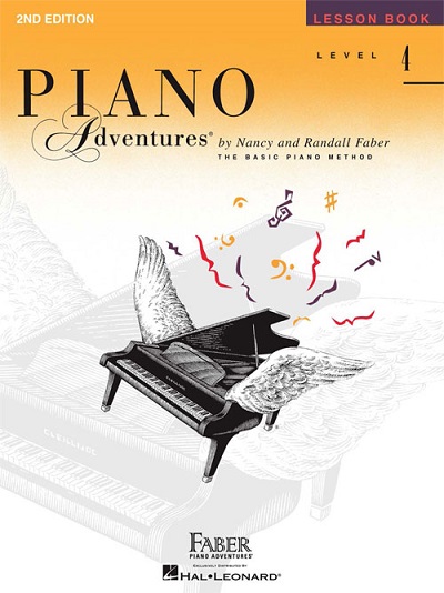 Piano Adventures Level 4 Lesson Book – 2nd Edition