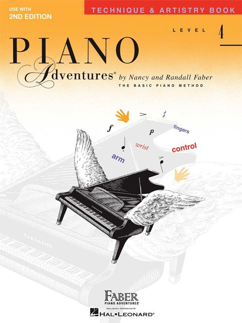 Piano Adventures Level 4 Technique & Artistry Book – 2nd Edition