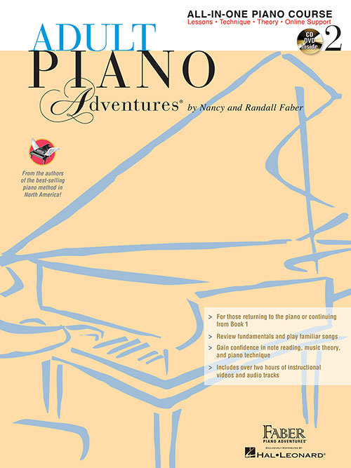 菲伯尔成人钢琴教程合集2带CD,DVD