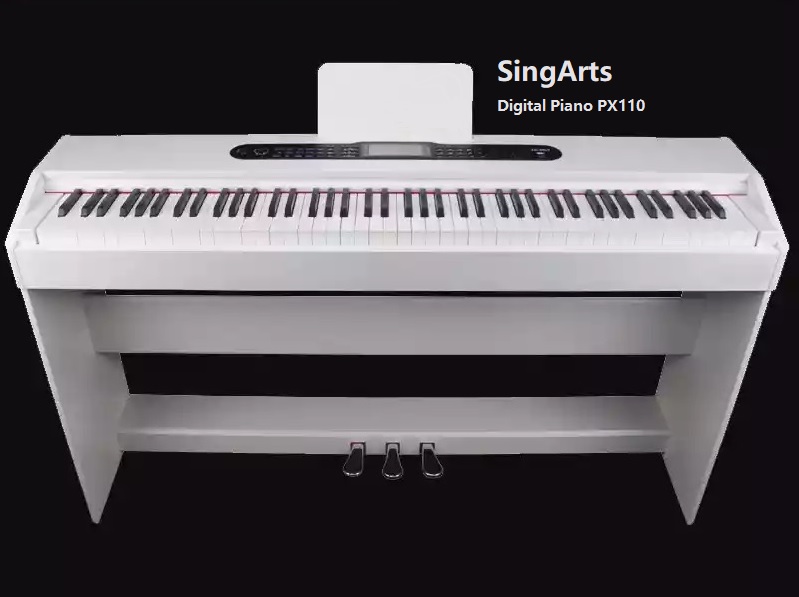 SingArts电子钢琴 (重锤白色）