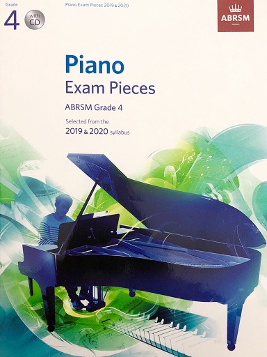 ABRSM Piano Exam Pieces 2019-2020 Grade 4 With CD