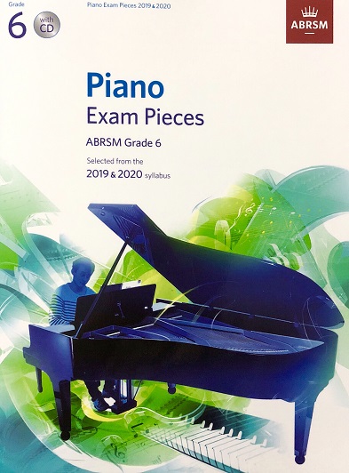 ABRSM Piano Exam Pieces 2019-2020 Grade 6 With CD