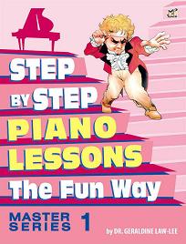 Step By Step to Piano Lessons The Fun Way Master 1