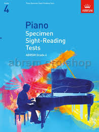 ABRSM Piano Specimen Sight Reading Tests Grade 4