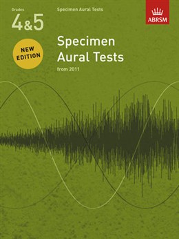 ABRSM Specimen Aural Tests, Grades 4&5 with CDs 
