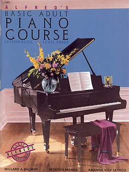 Alfred's Basic Adult Piano Course: Lesson Book Level Three