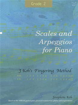 Scales And Arpeggios For Piano - Fingering Method Grade 2