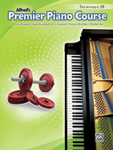 Alfred's Premier Piano Course: Technique Book 2B