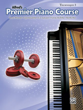 Alfred's Premier Piano Course: Technique Book 3