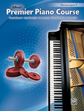 Alfred's Premier Piano Course: Technique Book 5