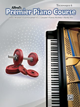 Alfred's Premier Piano Course: Technique Book 6