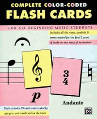 Complete color-coded FLASH CARDS 