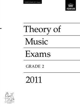 ABRSM Theory Of Music Exams 2011: Test Paper - Grade2