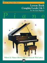 Alfred基础钢琴教材第2册第3册完整版