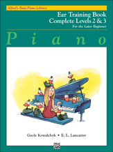 Alfred 初级钢琴教程:听音训练2-3