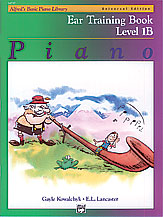 Alfred's Basic Piano Course: Universal Edition Ear Training Book 1B