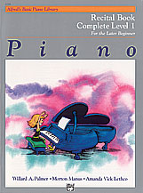 Alfred 初级钢琴教程：演奏会曲目1册合集（1A,1B）