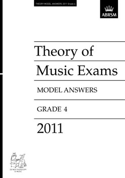 英国皇家音乐学院2011年乐理真题答案4级