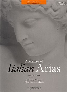 A Selection Of Italian Arias 1600-1800 - Volume 1 