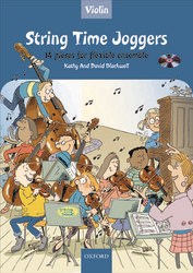 Kathy And David Blackwell: String Time Joggers (Violin Book With CD