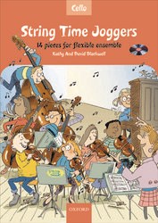 Kathy And David Blackwell: String Time Joggers (Cello Book With CD)