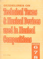Guidelines On Technical Terms & Musical Devices Used In Musical Compositions Grade 6-8