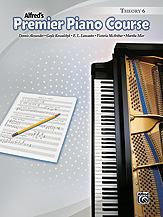 Premier Piano Course: Theory Book 6