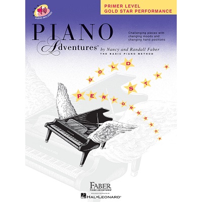 Piano Adventures Primer Level Gold Star Performance Book