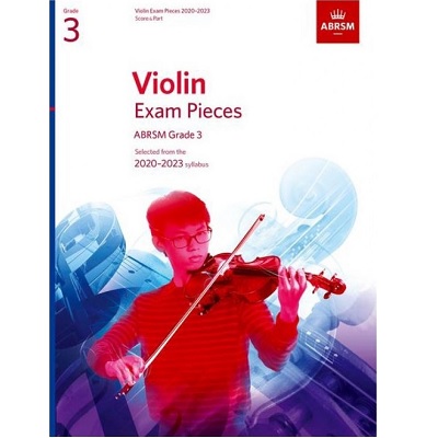 Violin Exam Pieces ABRSM Grade 3, 2020-2023
