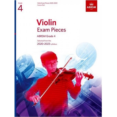 Violin Exam Pieces ABRSM Grade 4, 2020-2023